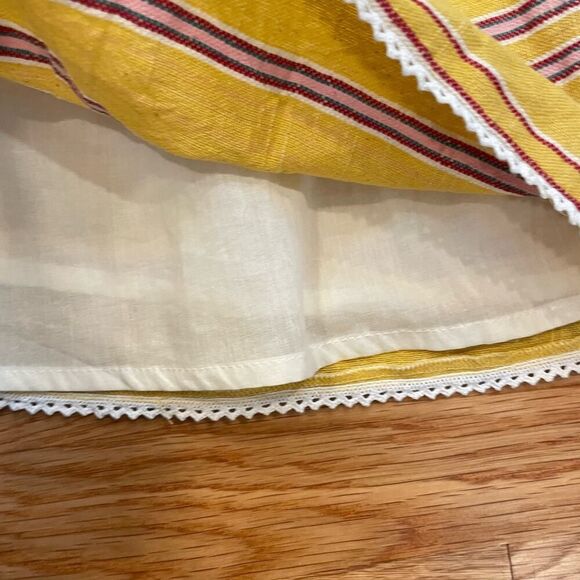 Anthropologie dRA Los Angeles Striped Linen Short Dress Medium - Picture 9 of 12